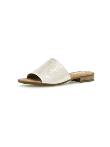 Gabor Comfort Pantolette in silber