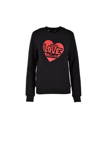 Schwarz Baumwolle Sweatshirt