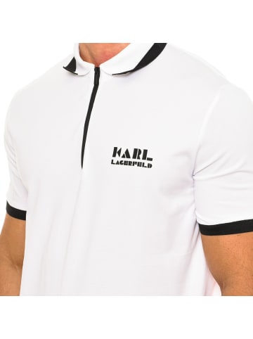 Karl Lagerfeld Poloshirt in White