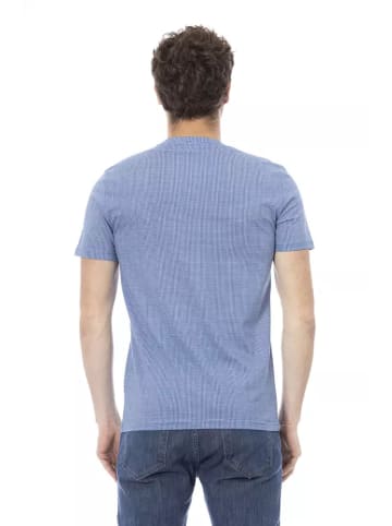 Baldinini Trend Hellblau Hell Blau Baumwolle Herren T-Shirt