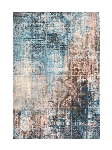 Arte Espina Kurzflor Teppich Indiana 325 in blau - braun - rechteckig