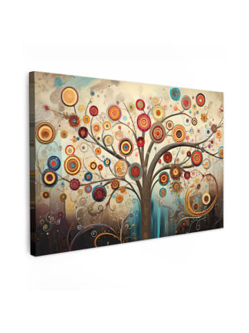 MuchoWow Leinwand bilder Stilvoller Baum (BxH)