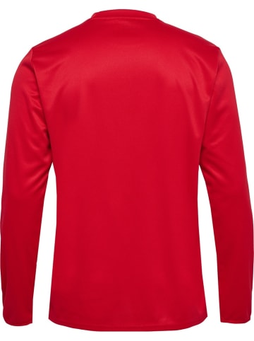 Hummel Hoodie "Hmlessential Sweatshirt" in Rot