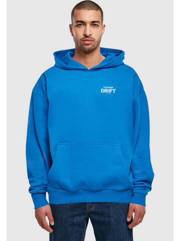 Mister Tee Mister Tee The Perfect Drift Ultra Heavy Cotton Box Hoody in cobalt blue