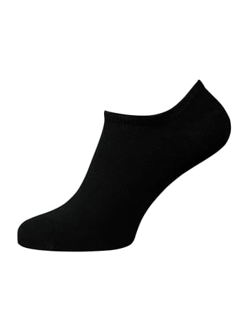 NUR DER Sneakersocken Sneaker Baumwolle in Schwarz