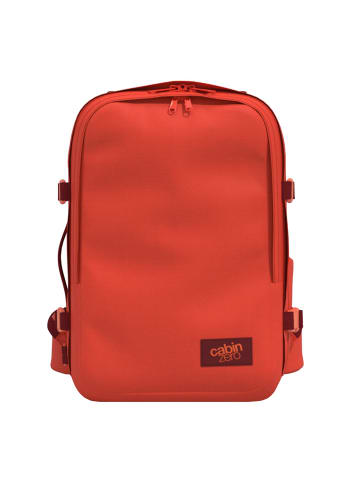 Cabinzero Travel Cabin Bag Classic Pro 32L Rucksack 46 cm Laptopfach in tomato festival