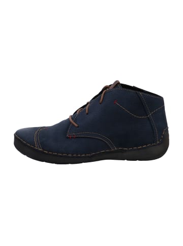 Josef Seibel Komfort Schnürschuhe in Blau