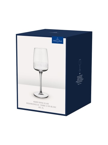 Villeroy & Boch 4er Set Weißweingläser Afina 125 ml transparent in transparent