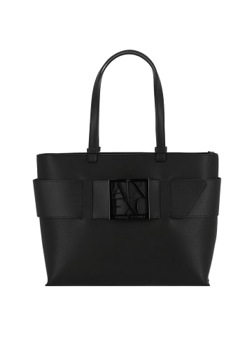 Armani Exchange Susy Shopper Tasche 30 cm in nero