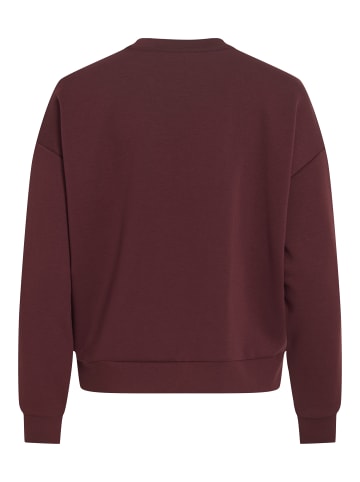 Vila Sweatshirt VIReflect Mood in aubergine
