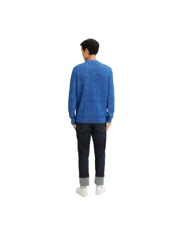 Tom Tailor Strickpullover in hockey blue