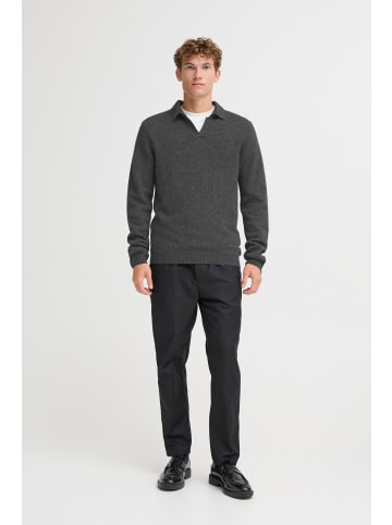 CASUAL FRIDAY Strickpullover CFKARL LAMBSWOOL POLO KNIT in Grau