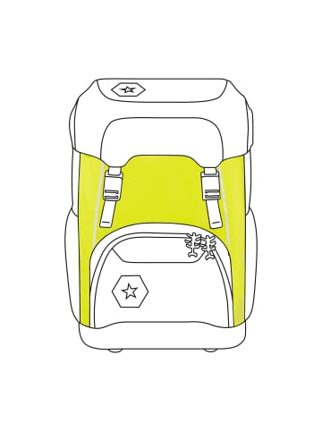 Step by Step Ranzen-Zubehör Pull Over für GIANT in Gelb