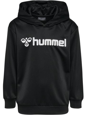 Hummel Kapuzenpullover Hmllogo Kinder in BLACK