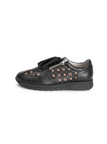 VITAFORM Hirschleder Sneaker in schwarz