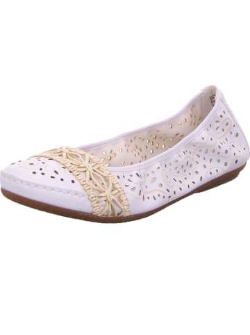 rieker Ballerinas in weiss/offwhite