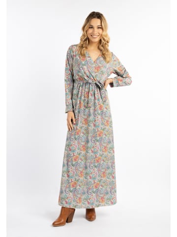 usha FESTIVAL Maxikleid Mit Paisley-Print in Wollweiss Mehrfarbig