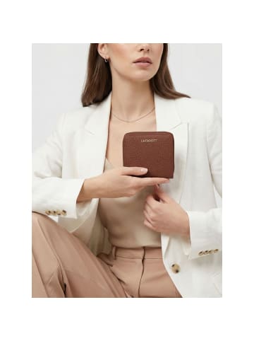 Lazarotti Bologna Leather Medium Zip-Around Geldbörse Leder 10 cm in brown