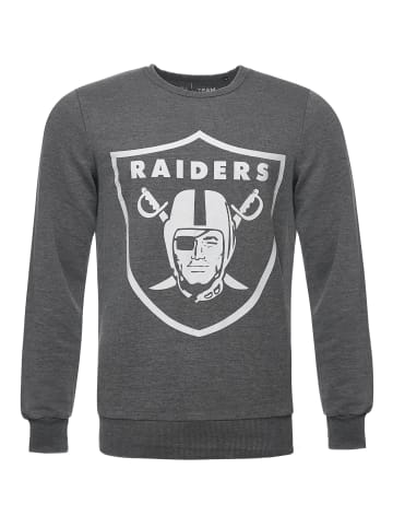 Recovered Sweatshirt Raiders Classic Vintage in Grau