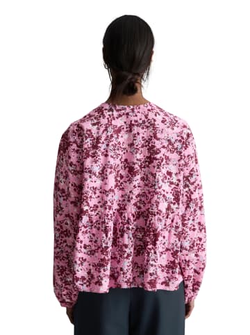 Marc O'Polo DENIM Crinkle-Bluse relaxed in Medium Pink