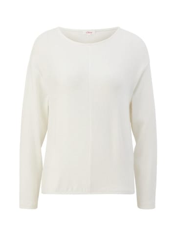 S.OLIVER RED LABEL Sweatshirt in creme