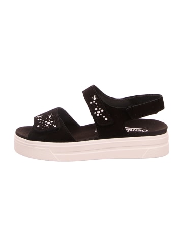 Semler Komfort Sandalen in Schwarz
