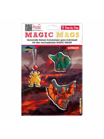 Step by Step Magic Mags Schleich® Eldrador Creatures, Lava Dragon in schwarz