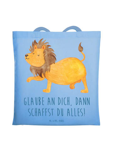 Mr. & Mrs. Panda Schultasche Angst überwinden mit Spruch in Sky Blue