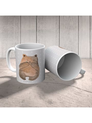 Mr. & Mrs. Panda Pott Bär Verlust ohne Spruch in Grau Pastell