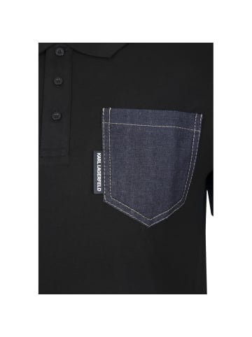 Karl Lagerfeld Poloshirt 745023 XT in schwarz