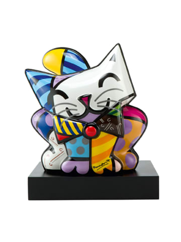 Goebel Figur " Romero Britto Blue Cat " in Britto - Blue Cat