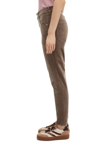 Marc O'Polo Feincordhose Model Theda boyfriend cropped in Stone Taupe