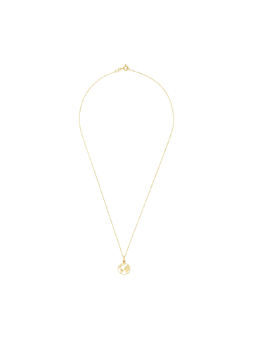 Amor Kette mit Anhänger Gold 375/9 ct in Gold