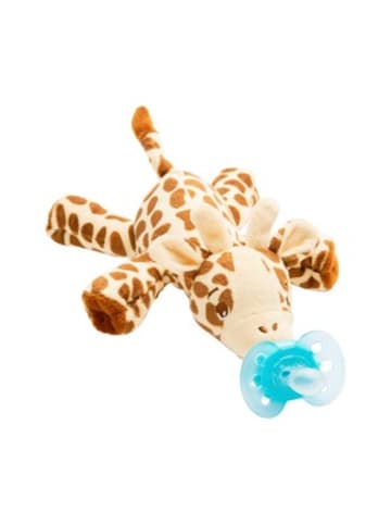 Philips Avent Snuggle Schnuller Kuscheltier Giraffe, SCF348/11 in Beige