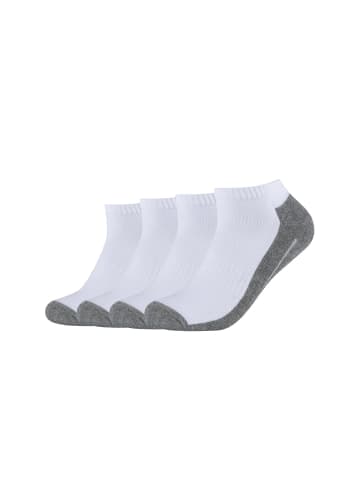 camano Sportsneakersocken 4er Pack function in Weiß