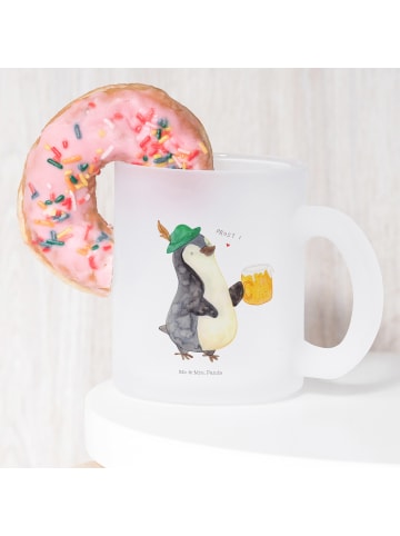 Mr. & Mrs. Panda Trinkbecher Pinguin Bier ohne Spruch in Transparent