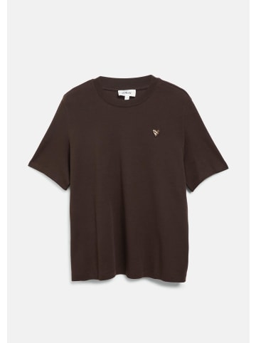 s.Oliver T-Shirt in 89D0_dunkelbraun