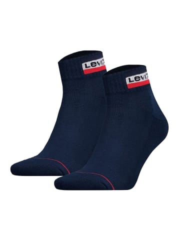 Levi´s Socken 2er Pack in Blau