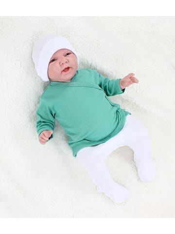 TupTam Baby Jungen Langarm Wickelshirt 5er Set in blau