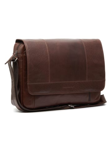 The Chesterfield Brand Tampa Aktentaschen Messenger Leder 40 cm Laptopfach in brown