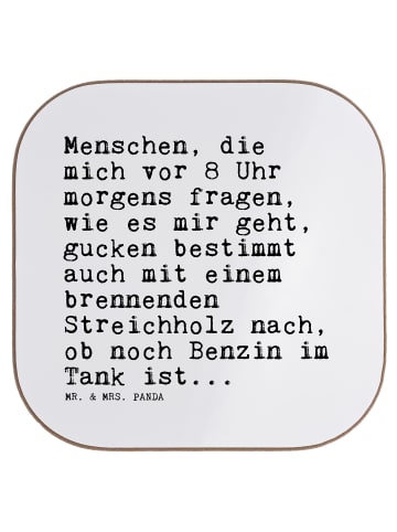 Mr. & Mrs. Panda Untersetzer Tasse Menschen, die mich vor... mit... in Weiß