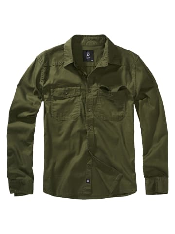 Brandit Brandit Flanell-Hemden in olive