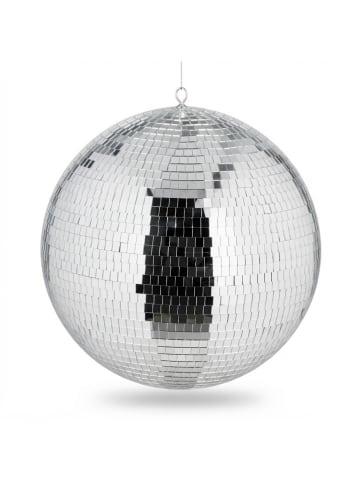 relaxdays Discokugel in Silber - Ø 50 cm
