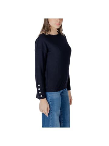 Street One Blau Polyester Sweatshirt