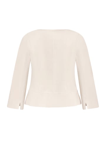 Betty Barclay Blazer-Jacke mit Reißverschluss in Grau Beige