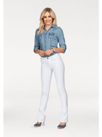 ARIZONA Bootcut-Jeans in white