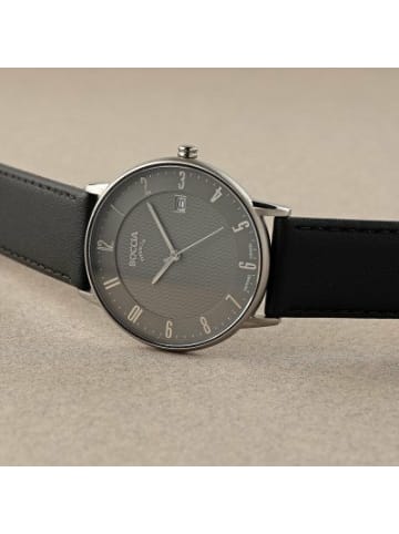 Boccia Analoguhr für Erwachsene in Schwarz