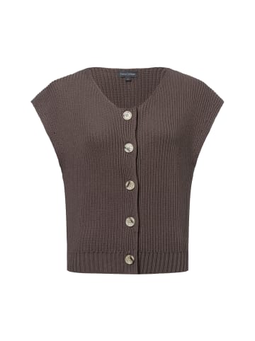 Franco Callegari Weste in mocca - 0003