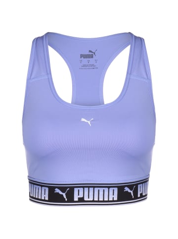 Puma Sport-BH Strong in lila / schwarz