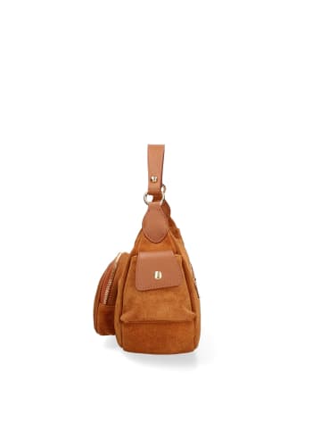 Gave Lux Shoulder Bag in DARK COGNAC